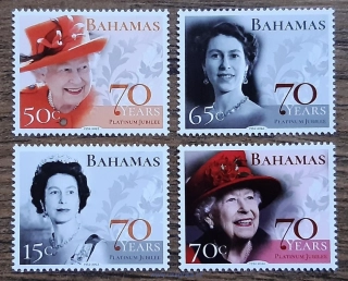 BAHAMY ** QEII., platinové jubileum, r. 2022