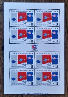 ČR ** aršík A48 120.výročí UPU, r. 1994