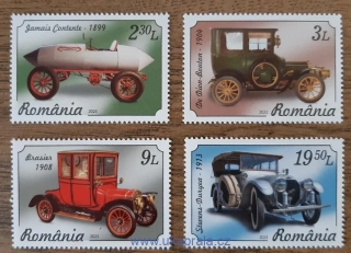 RUMUNSKO ** historické automobily, r. 2023