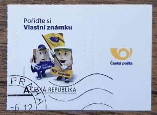 ČR K 727 raz., Vlastní známka "A" - vzor, r. 2012