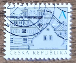 ČR 674 raz., Lidová architektura - A, r. 2011