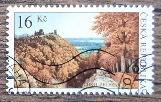ČR 905 raz., Železné hory - CHKO, hrad Lichnice, r. 2016
