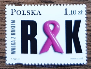 POLSKO ** 4006 boj proti Aids, r. 2002