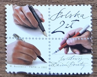 POLSKO ** 4001 Světový den pošty, r. 2002