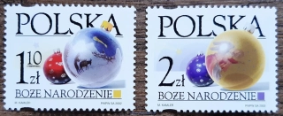 POLSKO ** 4013/4 vánoční, r. 2002