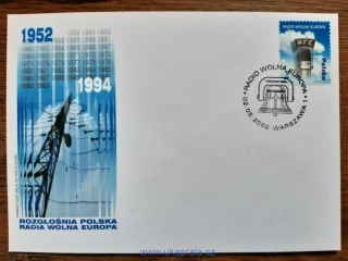 POLSKO FDC 3970 Rádio Svobodná Evropa, r. 2002