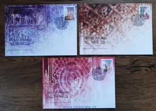 POLSKO FDC 3955/7 města, r. 2002
