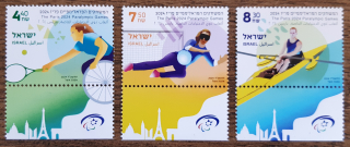IZRAEL ** LOH Paříž, paralympijské hry, R. 2024