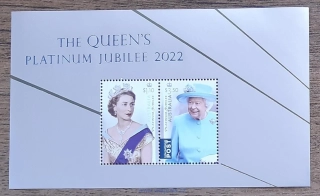 AUSTRÁLIE ** aršík, QEII. Platinové výročí, r. 2022