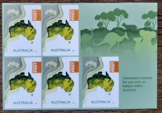 AUSTRÁLIE ** sešitek, Concession Post 2023, r. 2023