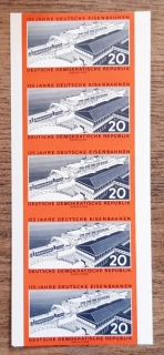 NDR ** 805B, 5páska, 125 let železnice v Německu, r. 1960