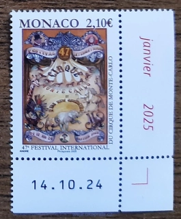 MONAKO ** cirkus, 47. festival, různá fauna, NOVINKA R. 2025