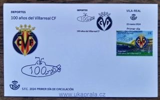 ŠPANĚLSKO FDC, fotbal, 100 let Villarreal CF, R. 2024