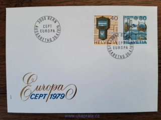 Švýcarsko FDC 1154/5 EUROPA, r. 1979