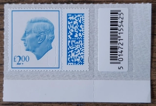 Velká Británie ** výplatní Karel III. 2Ł r.2023