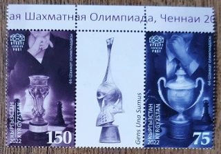 KYRGYZSTÁN (KEP) ** šachová olympiáda, r. 2022