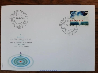 Švýcarsko FDC 1757 EUROPA, r. 2001