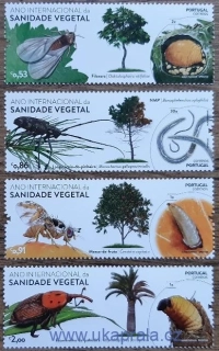 PORTUGALSKO ** 4672/51, hmyz, škůdci, r. 2020