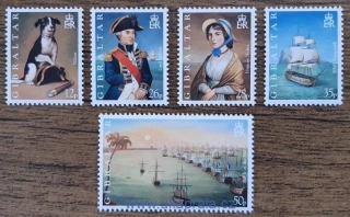 GIBRALTAR ** 838/42 bitva u Abukíru, r. 1998