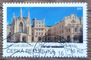 ČR 900 raz., Světové dědictví: Lednicko-valtický areál, r. 2016