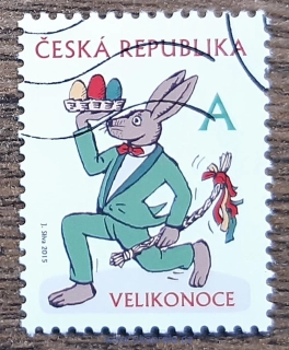 ČR 842 raz., velikonoce, zajíc, r. 2015