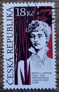 ČR raz. 755, Osobnosti: Bertha von Suttner (1843 - 1914), r. 2013