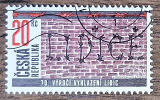 ČR 722 raz., 70. výročí vyhlazení Lidic, r. 2012