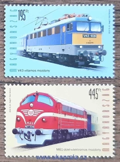 MAĎARSKO ** 5633/4 lokomotivy, r. 2013