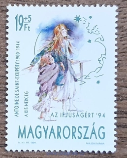 MAĎARSKO ** 4286 Dětem, A. de Saint-Exupéry, r. 1994