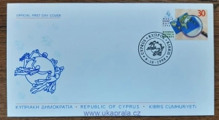 KYPR (ŘECKO) FDC 918/19 výročí a události, r. 1998