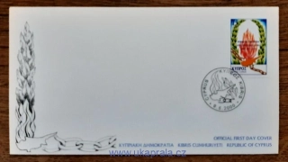 KYPR (ŘECKO) FDC 960 r. 2000