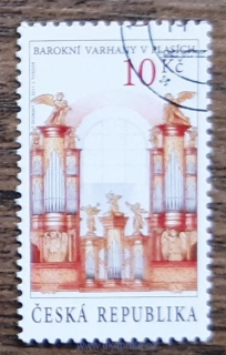 ČR 697 raz., Umělecká řemesla: Historické varhany, Plasy, r. 2011