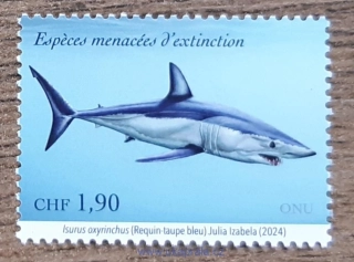 OSN Ženeva ** ohrožená fauna a flóra, žralok mako, R. 2024