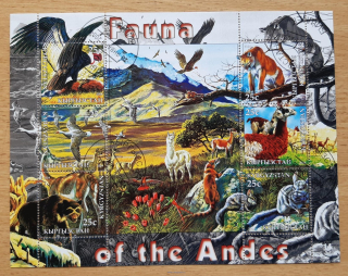 Kyrgyzstán raz. aršík, fauna And, r. 2004