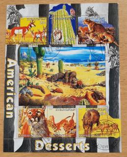 Kyrgyzstán raz. aršík, fauna amerických pouští, r. 2004