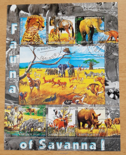 Kyrgyzstán raz. aršík, fauna savany I, r. 2004