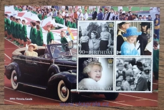 VELKÁ BRITÁNIE ** H-Blatt 531, královna Alžběta II., 70. výročí, r. 2022