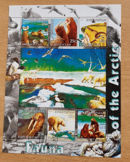 Kyrgyzstán raz. aršík, fauna Arktidy, r. 2004