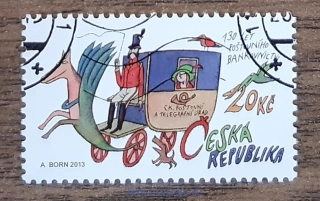 ČR 770 raz., 130 let poštovního bankovnictví, r. 2013