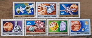 Maďarsko ** 2931/7 kosmos, r. 1974