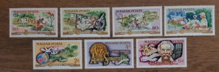 Maďarsko ** 3014/20, A. Schweitzer, r. 1975