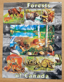 Kyrgyzstán aršík raz., fauna lesů, r. 2004