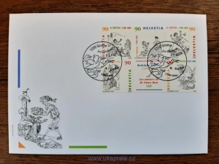 ŠVÝCARSKO 1675/9, R. Töpffer, r. 1999