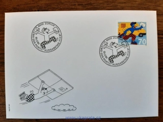 ŠVÝCARSKO 1610, pošta, Globi, r. 1997