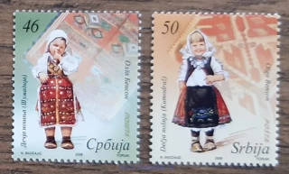 SRBSKO ** 265/6, dětské lidové kroje, r. 2008