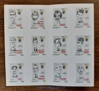 PORTUGALSKO ** sešitek, fotbal, Benfica Lisabon, r. 2018
