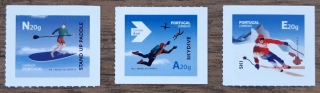 PORTUGALSKO ** 4101/3, moderní sporty, r. 2016