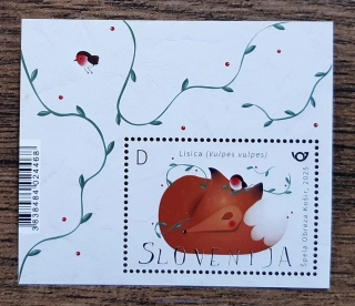 SLOVINSKO ** aršík, fauna, lišky, NOVINKA R. 2025