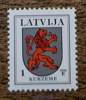 LOTYŠSKO ** 371 IV, erby, r. 1998