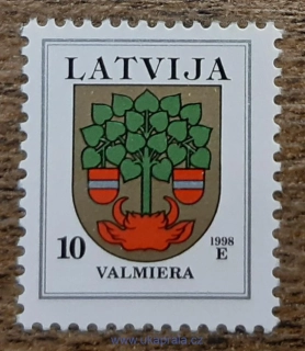 LOTYŠSKO ** 463 II, erby, r. 1998